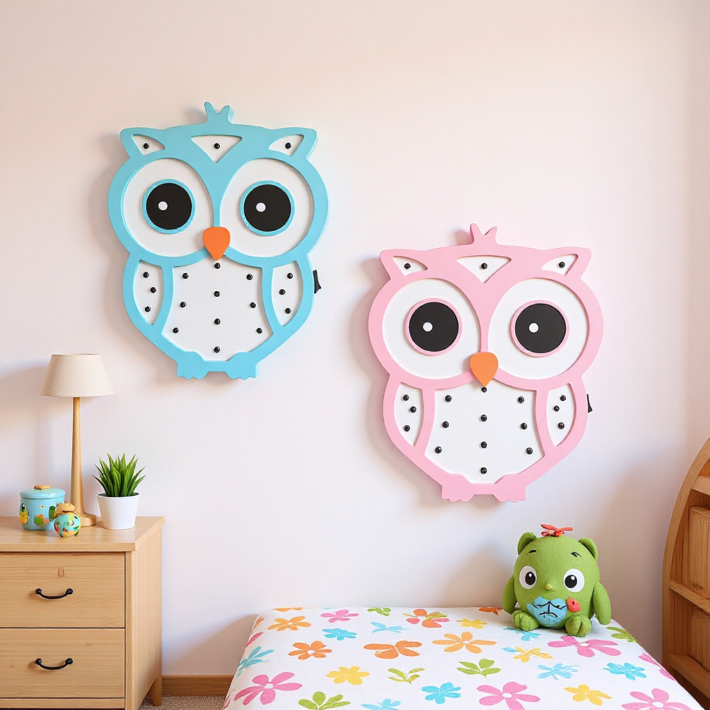 Decorative Owl Wall Lamp
