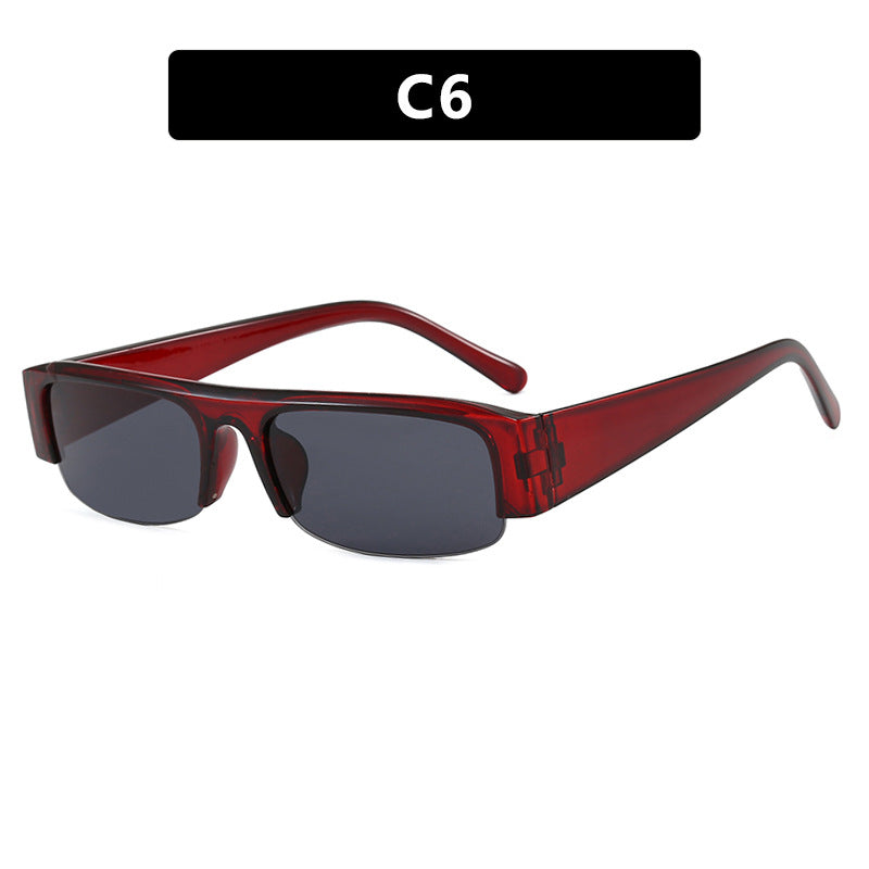 Women’s sunglasses in urban style with a wide frame and protective UV filter Bowlift