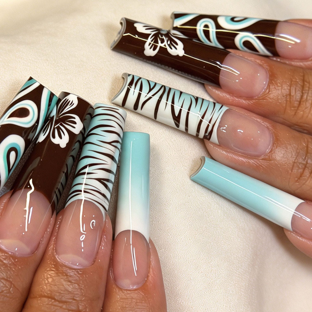 Decorative Nail Art Wraps Bowlift