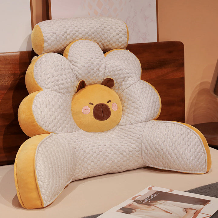 Seat cushion with ergonomic flower design Bowlift