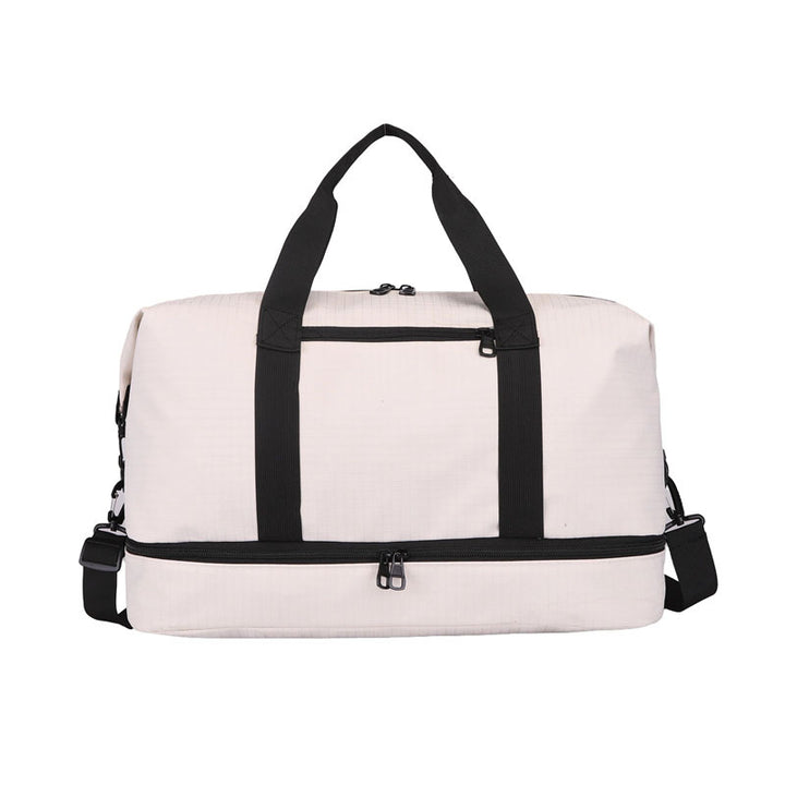 Sport Duffel Bag with Multiple Compartments and Sturdy Carry Handles Bowlift