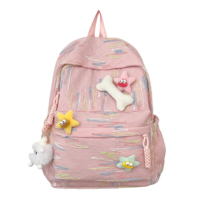 Abstract Patterned Backpack Bowlift