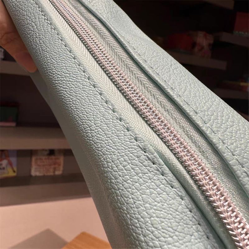 Textured Leather Pencil Case Bowlift