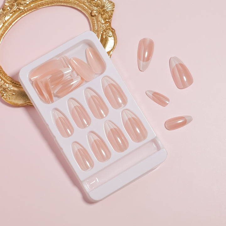 Glossy Faux Nail Set Bowlift