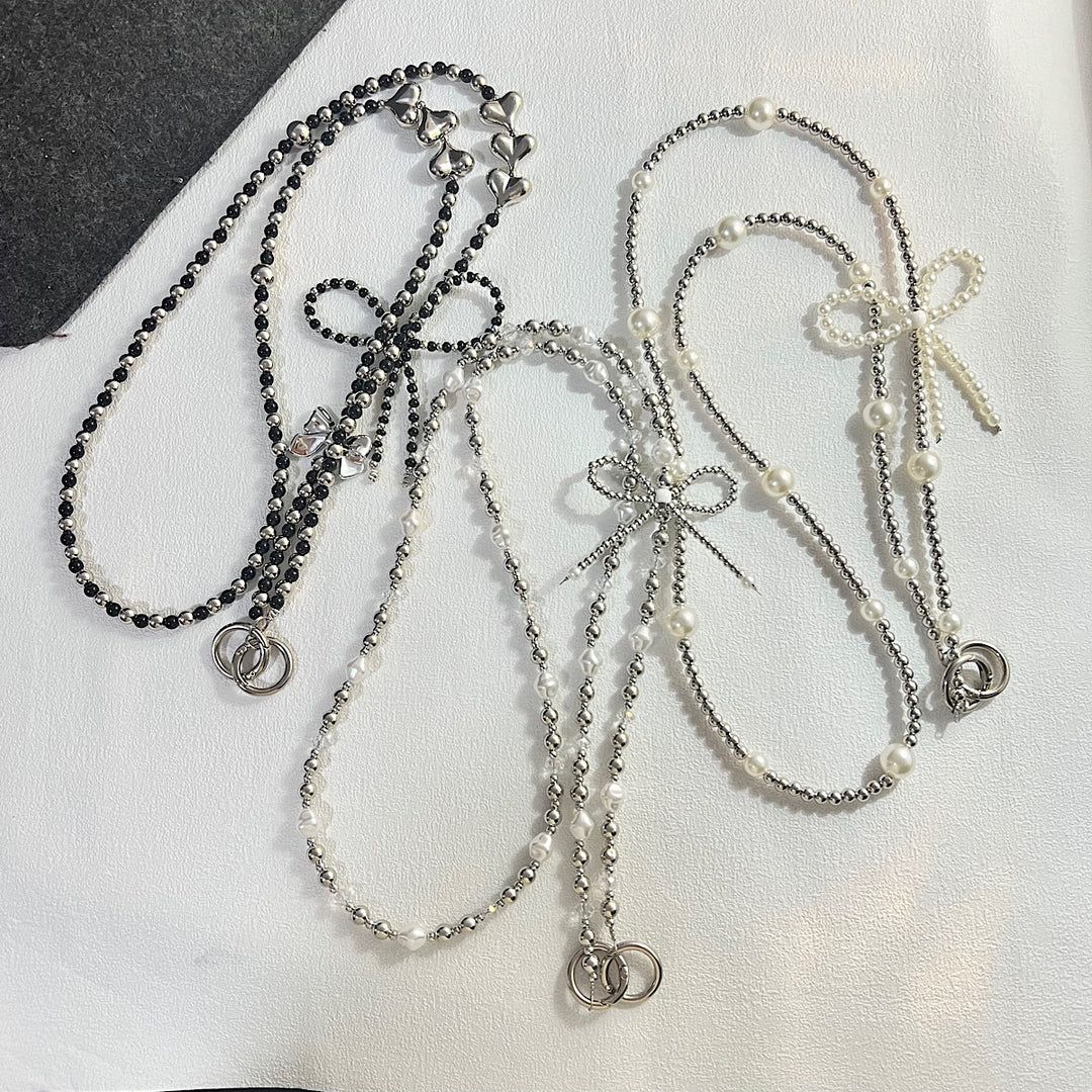 Elegant Beaded Eyewear Chain Bowlift