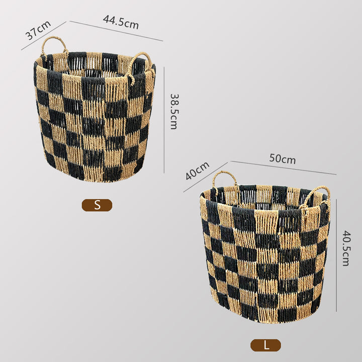 Handwoven storage basket Bowlift