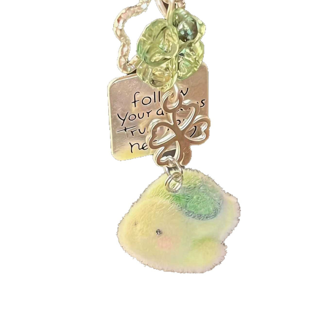 Inspirational Turtle Charm Keychain Bowlift