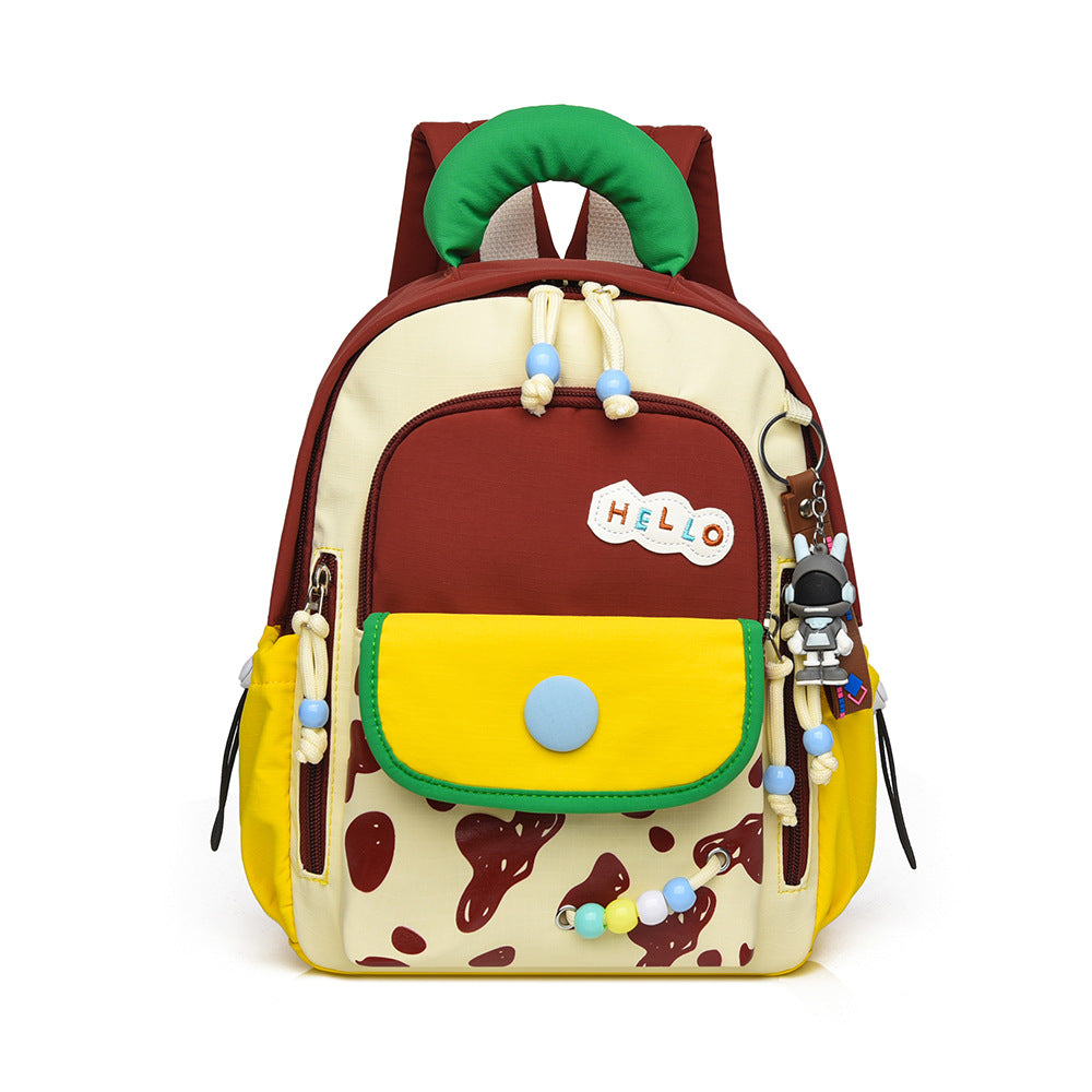 Children's Playful Graphic Design School Backpack Bowlift