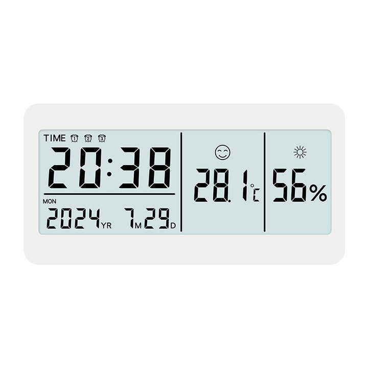 Digital watch with multifunctional thermometer and hygrometer Bowlift
