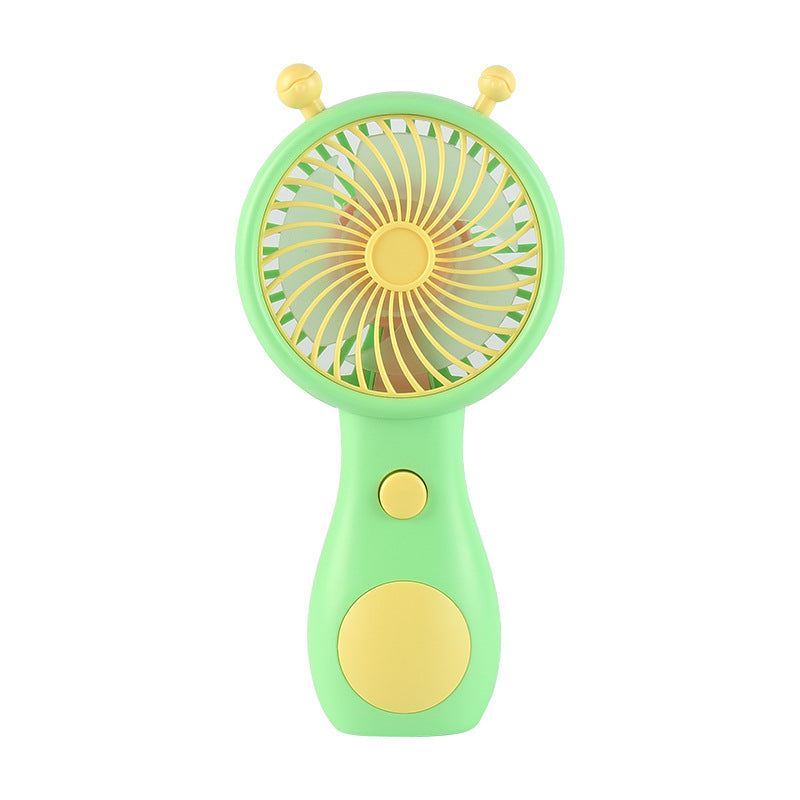 Unisex Mini Snail-Shaped USB Rechargeable Desk Fan Bowlift