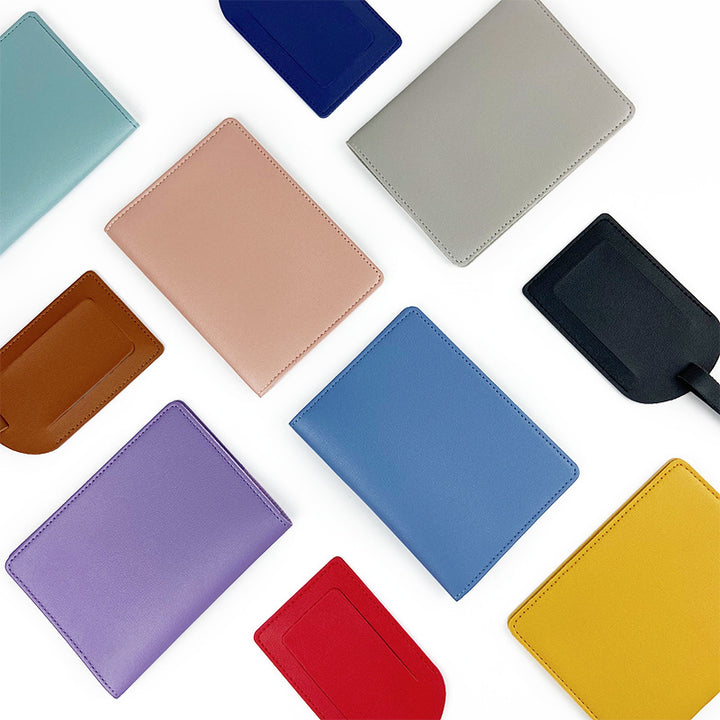 Stylish Passport and Luggage Tag Set Bowlift