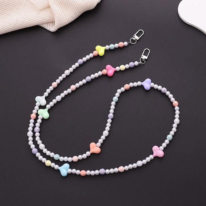 Elegant Mixed Material Necklace Bowlift