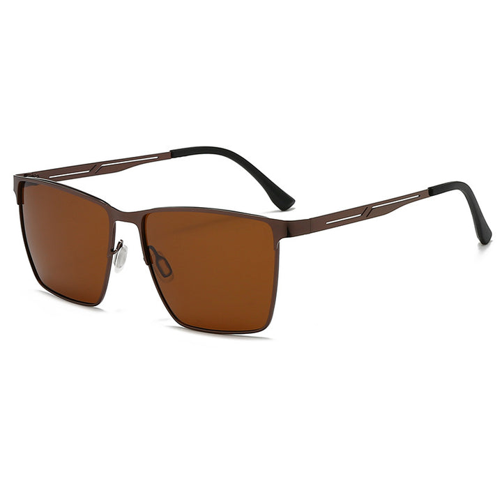Polarized Square Frame Sunglasses