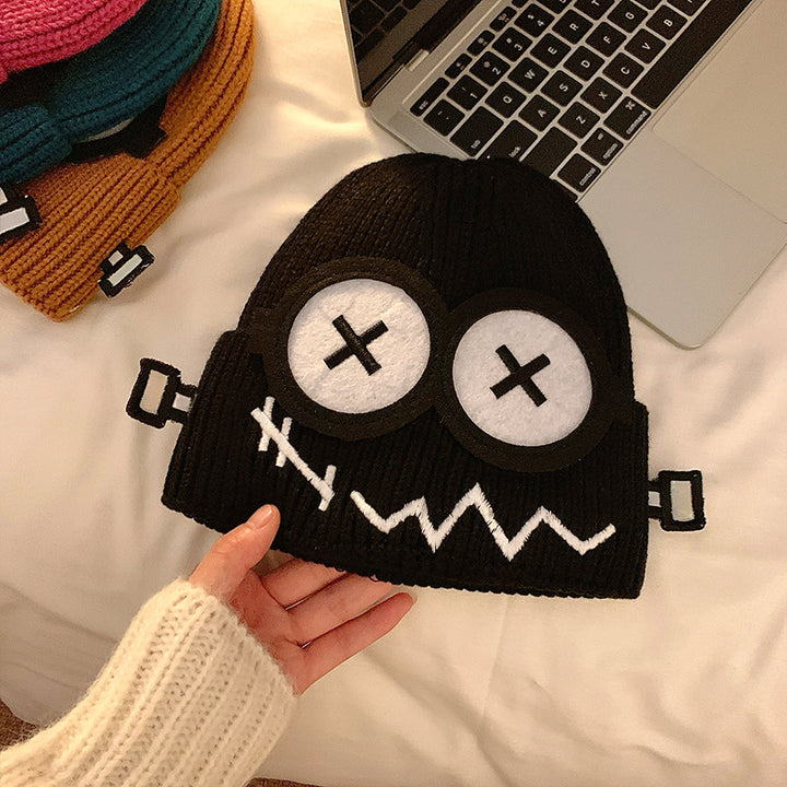 Playful Knitted Beanie