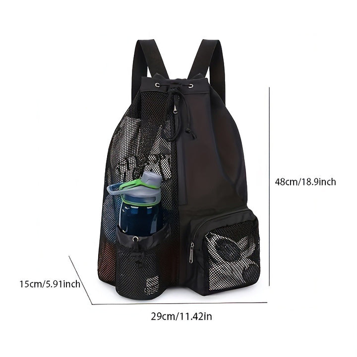 Sporty Mesh Backpack Bowlift