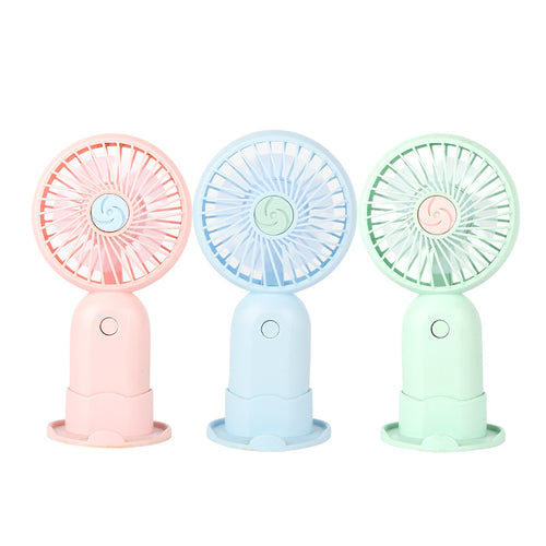 Unisex Portable Hand Fan with Ergonomic Design and USB Connection Bowlift