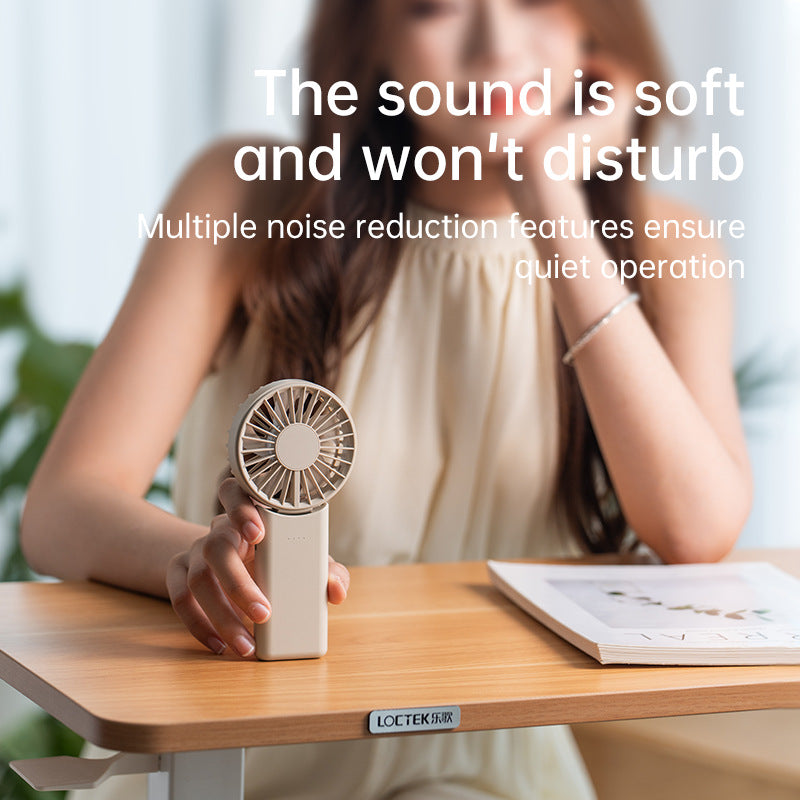 Unisex Handheld Rechargeable Personal Fan Bowlift