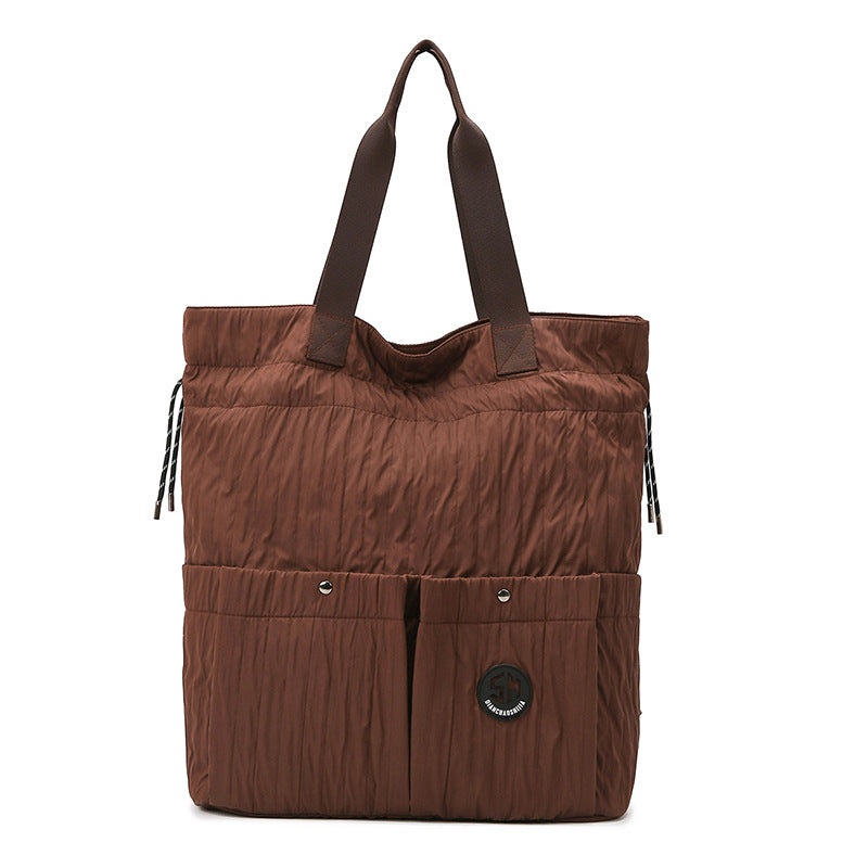 Leisure Tote Bag with Innovative Compartment Design Bowlift
