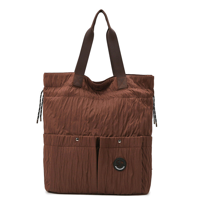 Leisure Tote Bag with Innovative Compartment Design Bowlift