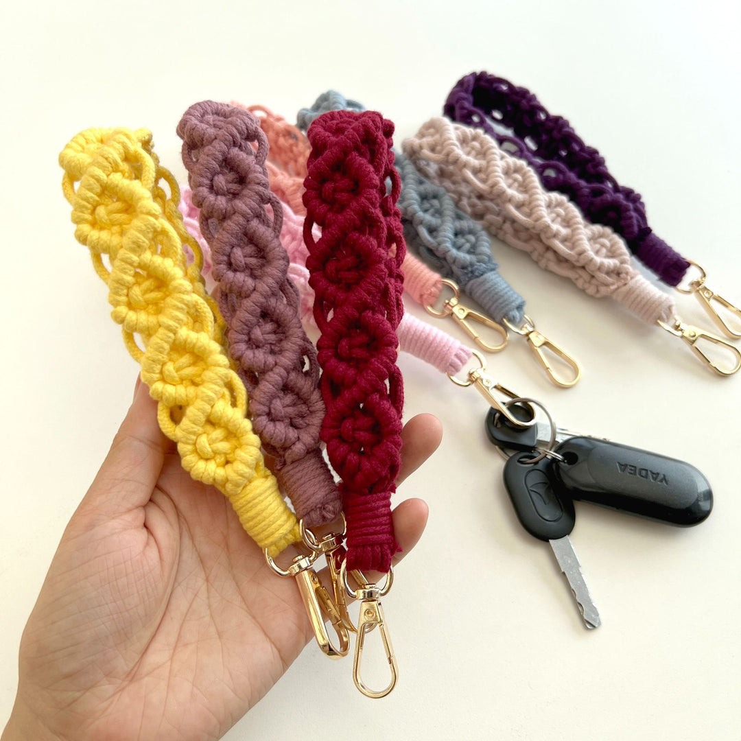 Handcrafted Macrame Keychain Bowlift