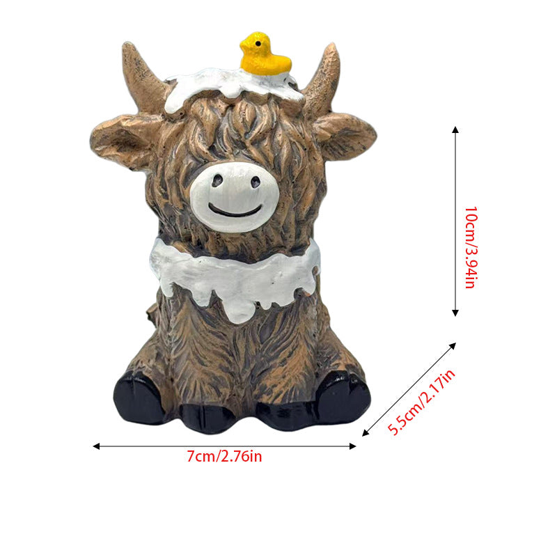 Decorative Piglet Figurine Bowlift