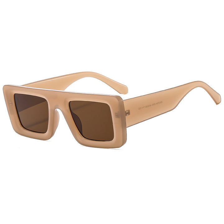 Ladies' fashion sunglasses in futuristic, angular design Bowlift