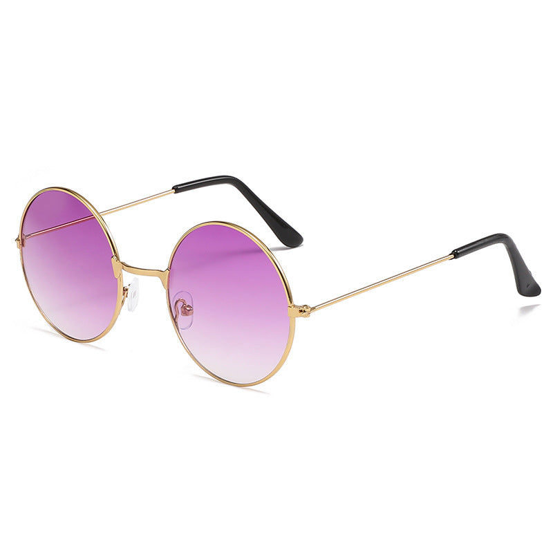 Retro Round Lens Sunglasses Bowlift