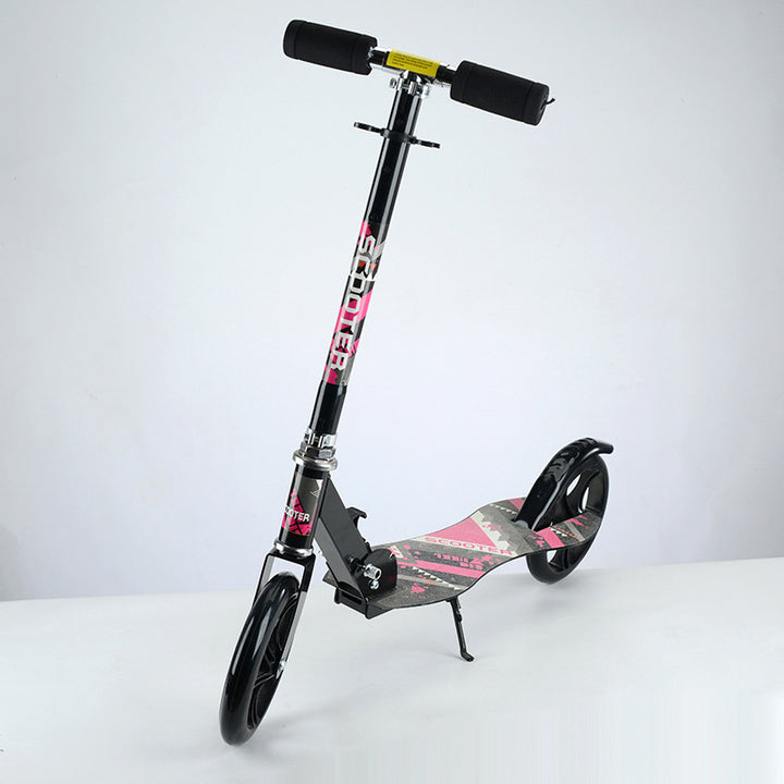 Durable Metallic Kick Scooter Bowlift