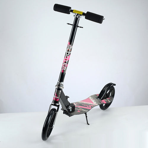 Durable Metallic Kick Scooter Bowlift