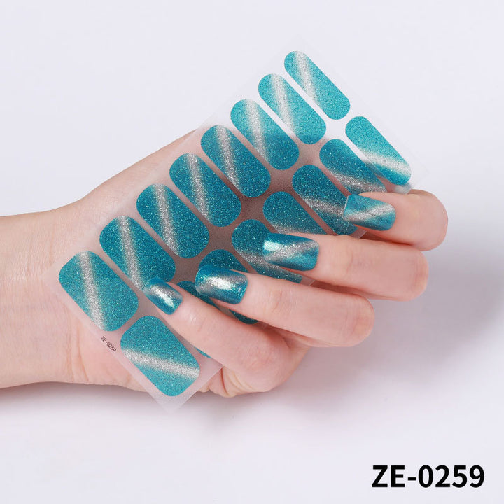 Glitter Gradient Nail Wraps