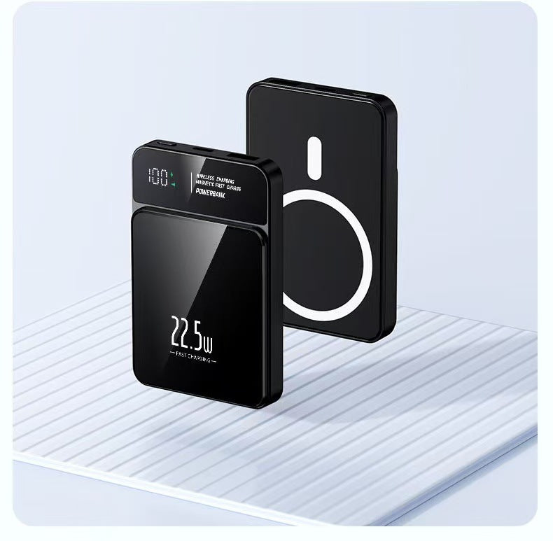 Portable fast charging power bank with LCD display Bowlift