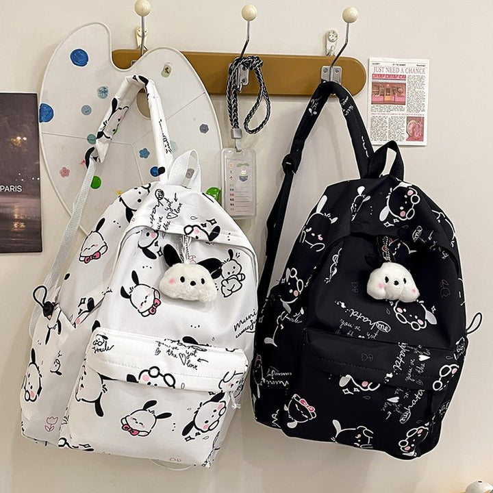 Cartoon Print Backpack Bowlift