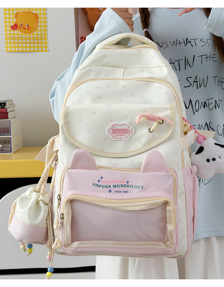 Cute Cat Ear Backpack  1787319161