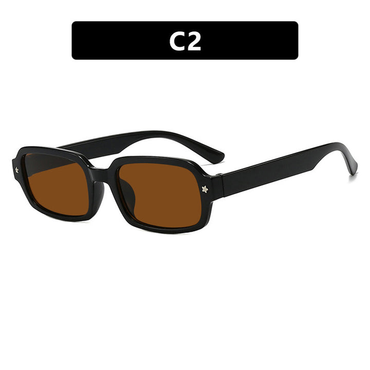 Women's fashionable rectangular sunglasses with outstanding design and protective UV filter Bowlift