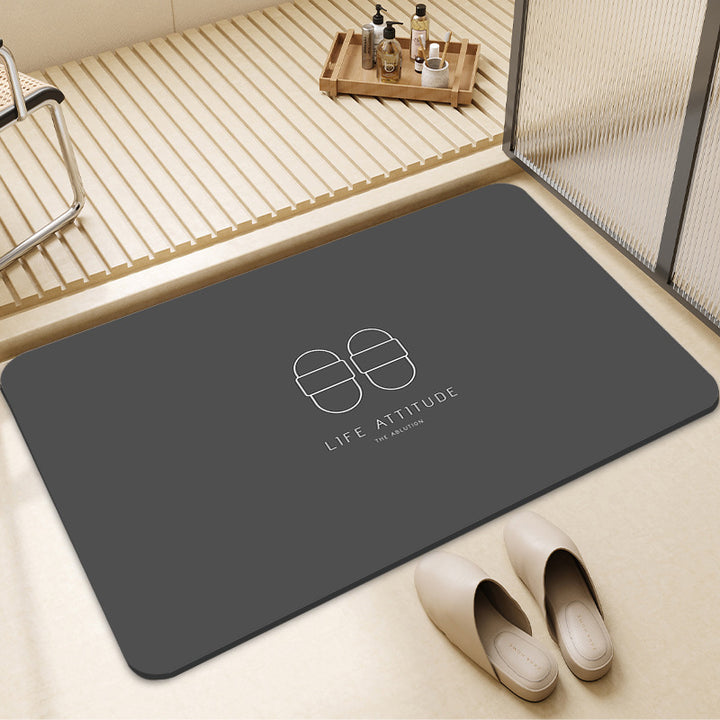 Unisex Non-Slip Bathroom Mat Bowlift