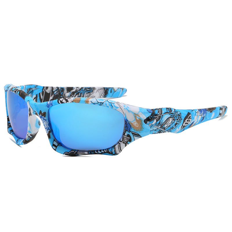 Performance Wraparound Polarized Sunglasses with UV Protection Bowlift