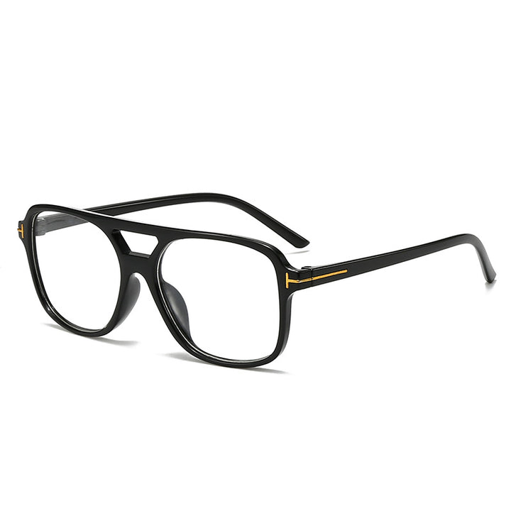 Bold Rectangular Frame Glasses