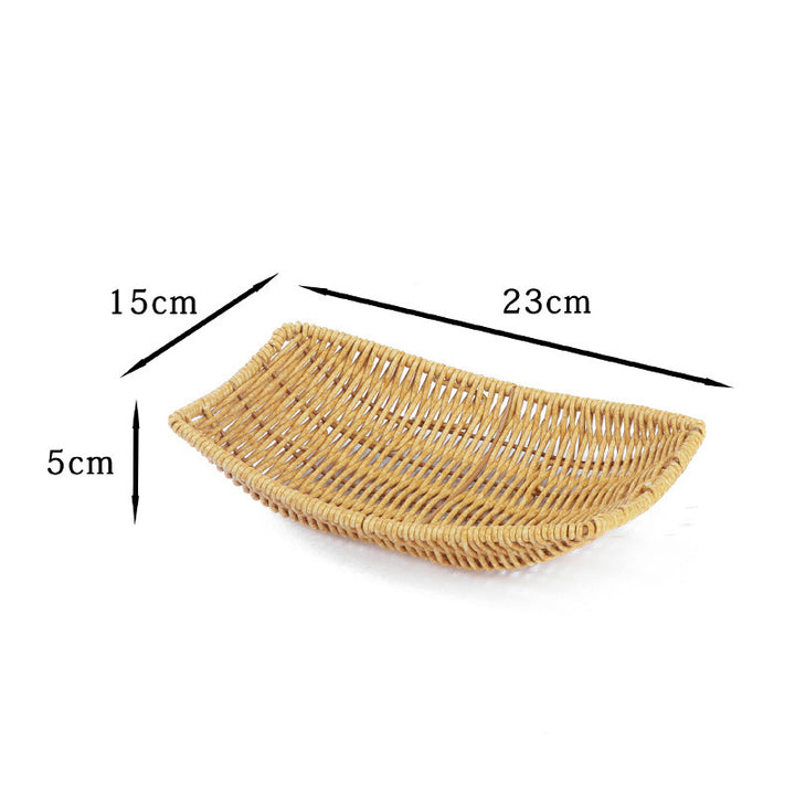 Decorative Woven Serving Tray Bowlift