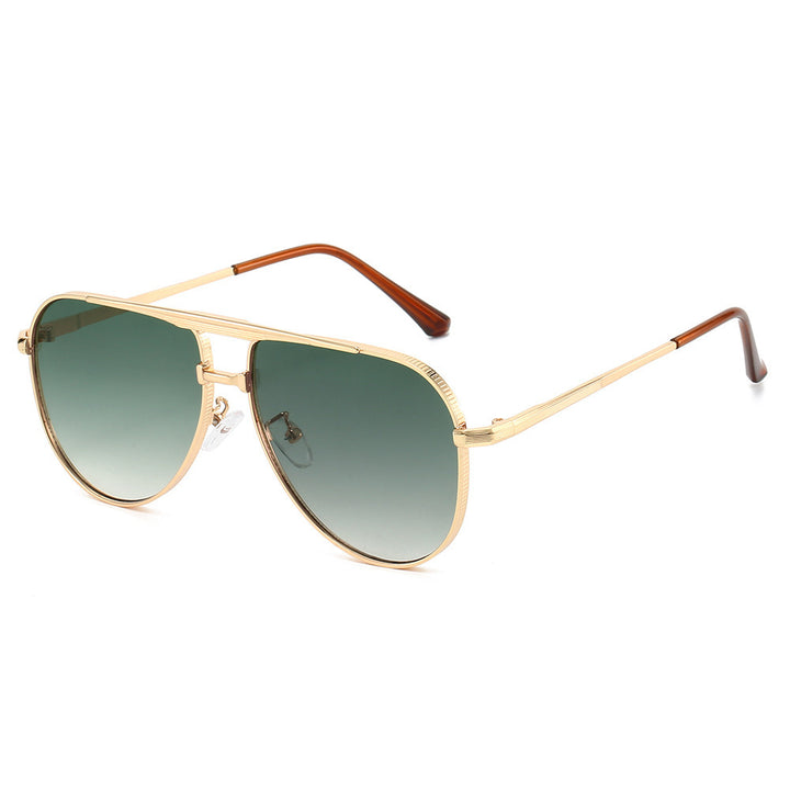 Women Vintage Pilot Sunglasses Bowlift