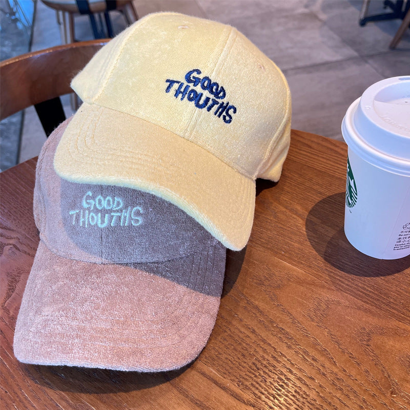 Women's Casual Embroidered Graphic Cap Bowlift