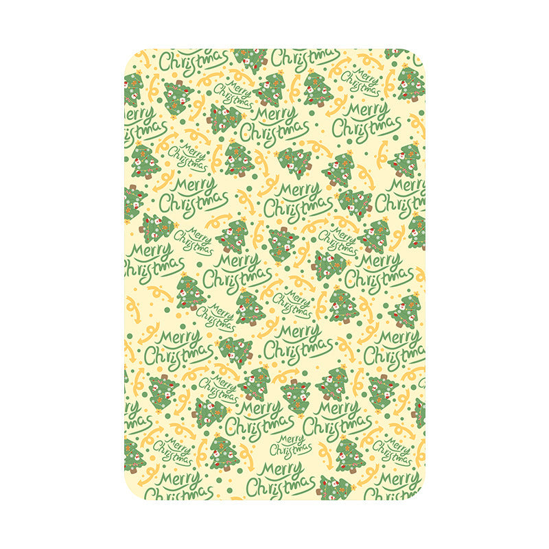 Festive Holiday-Themed Fleece Throw Blanket