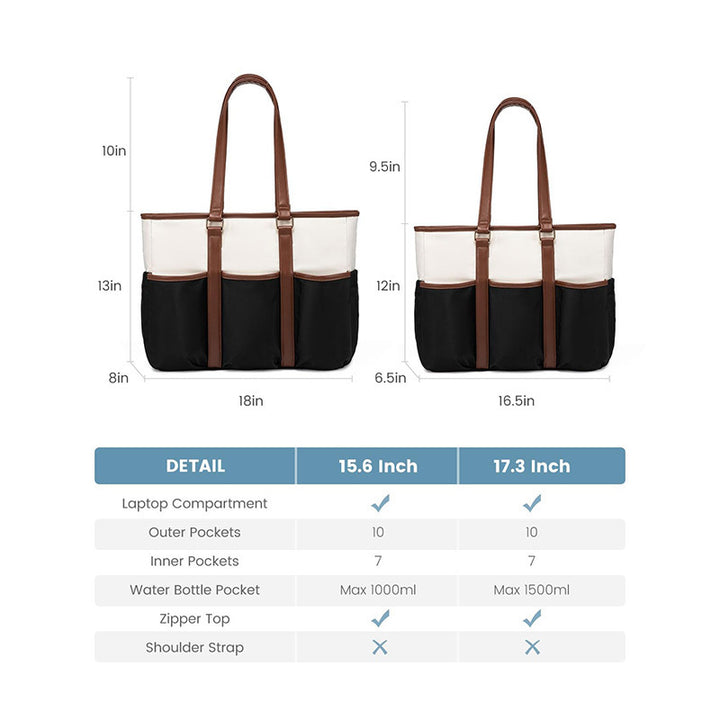 Stylish and Functional Everyday Handbag with Compartments Bowlift