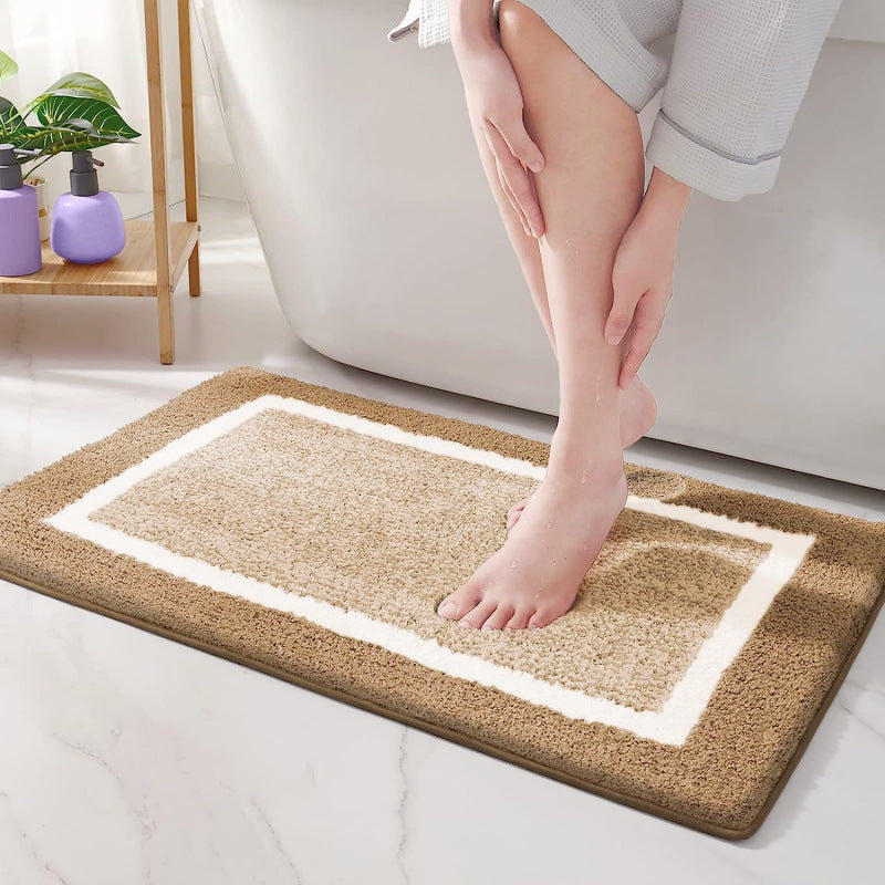 Plush Anti-Slip Bath Mat Bowlift