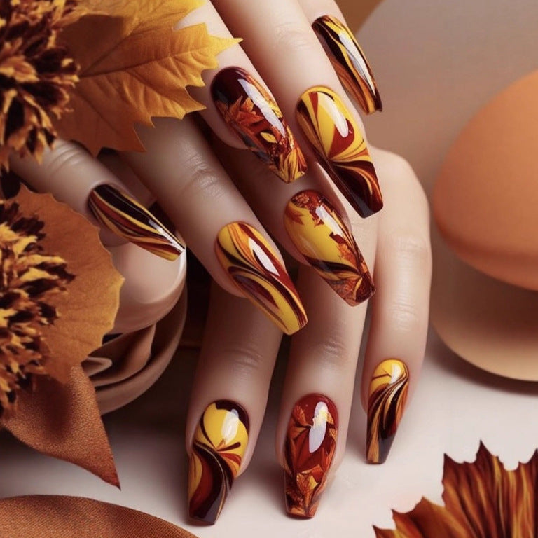 Autumn Nail Art Bowlift