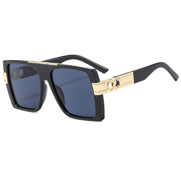 Women's oversized sunglasses with extravagant glitter accents Bowlift