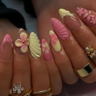 Elegant Gel Nail Art Extensions Bowlift