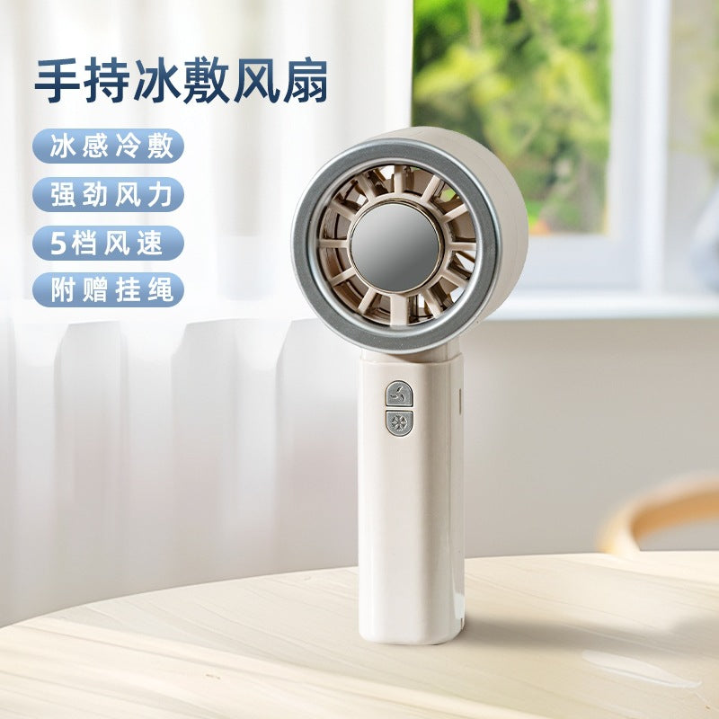 Women Portable Fan with Flexible Adjustable Speed Levels Bowlift