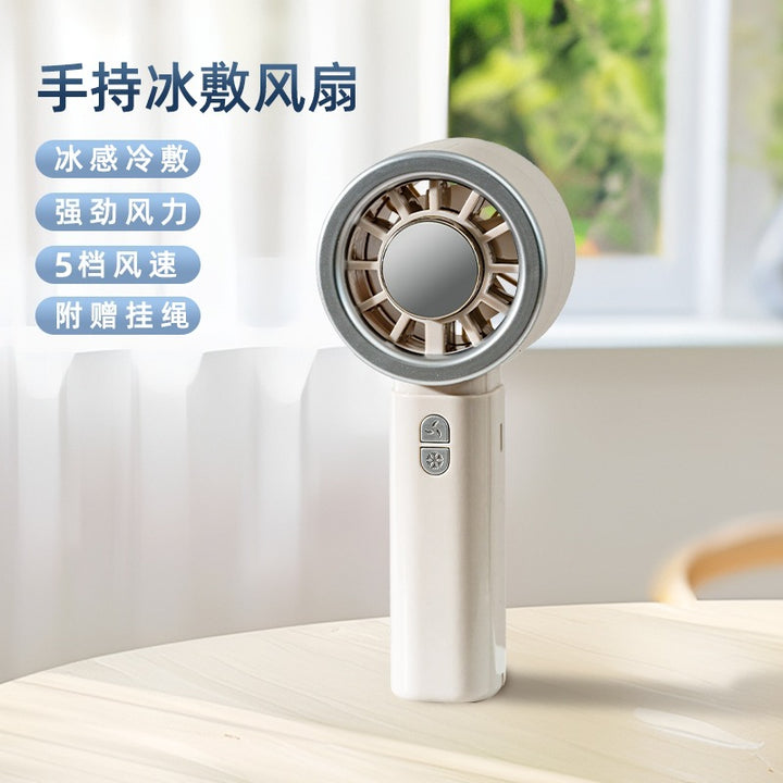 Women Portable Fan with Flexible Adjustable Speed Levels Bowlift