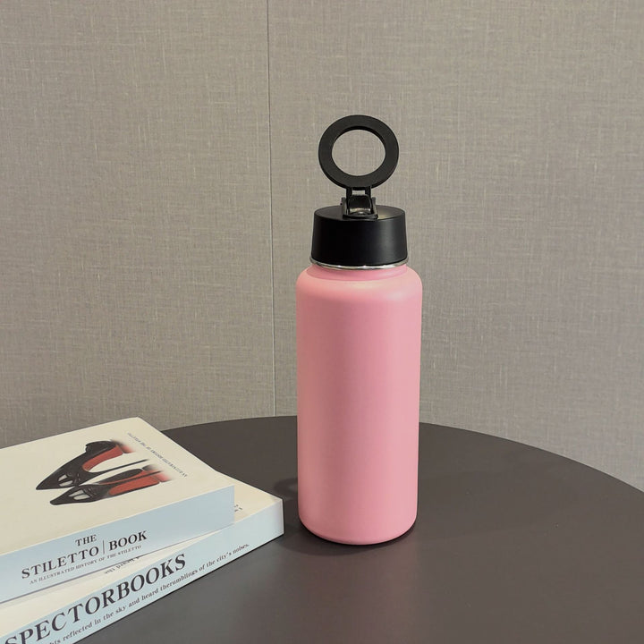 Unisex Sporty Stainless Steel Water Bottle Bowlift