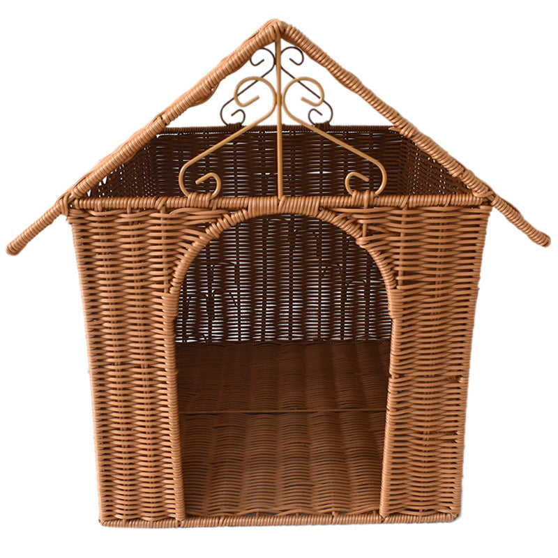 Cozy Decorative Pet House Bowlift